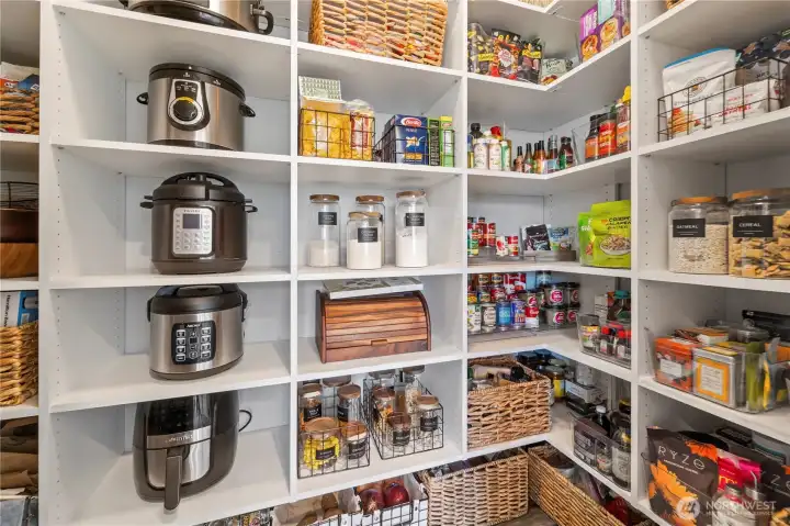 walk-in pantry