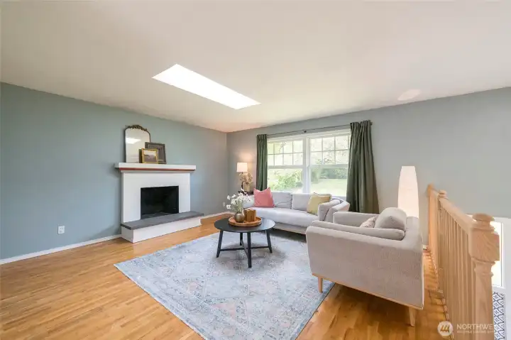 Spacious living room for everyday comfort.