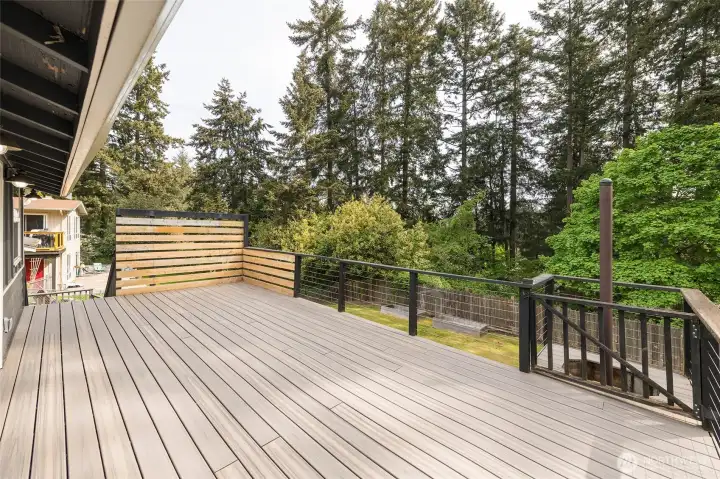 Ideal space for summer BBQs.