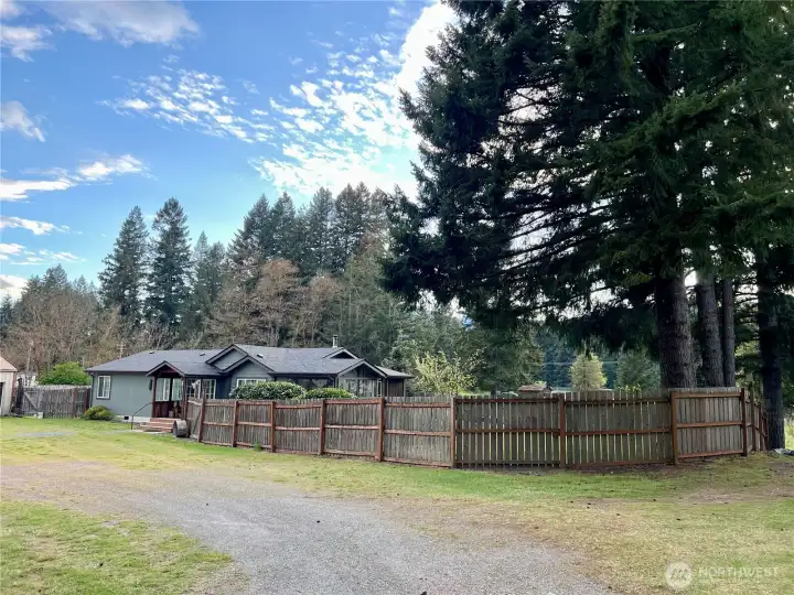 Lots of room for toys and guest parking.