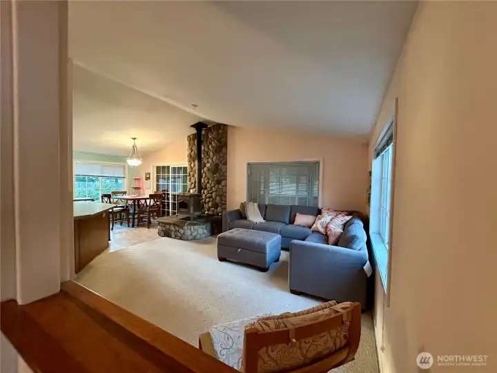 Foyer to Great room view