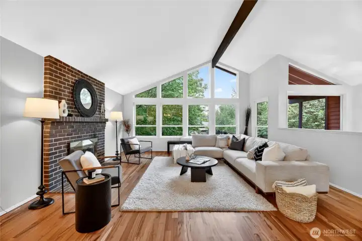 Incredible amount of natural light.