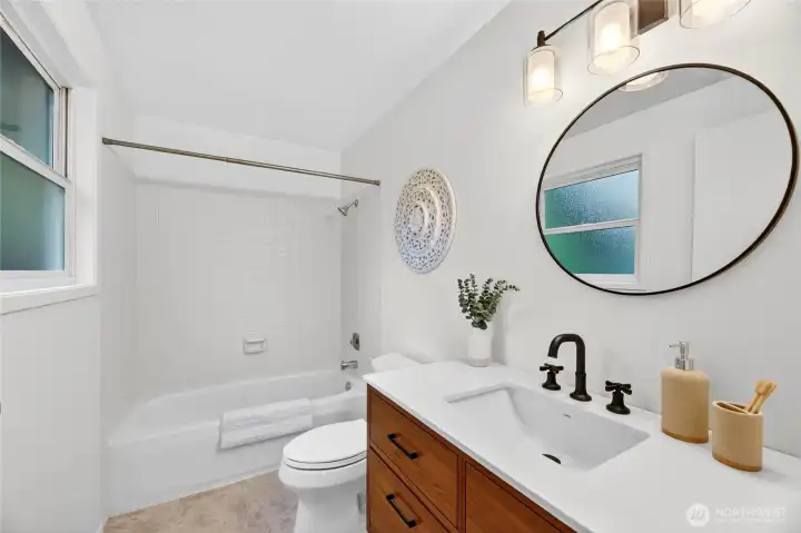Primary bathroom.
