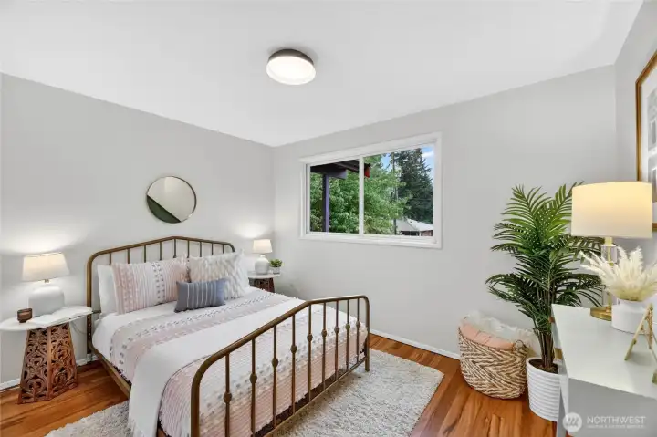 Main floor bedroom.