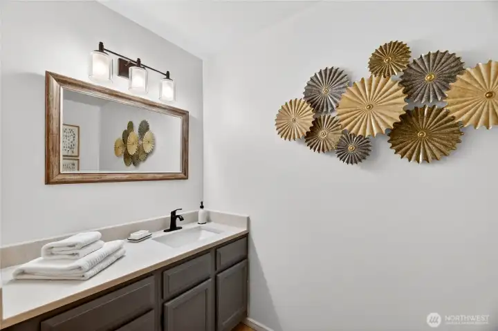Main floor bathroom...