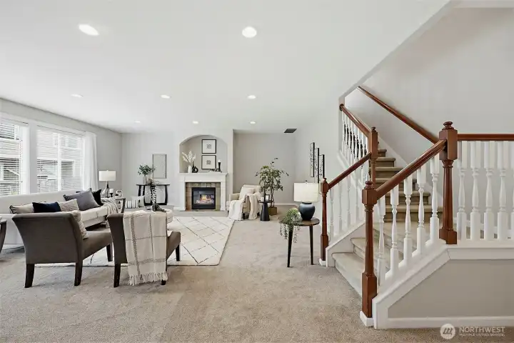 Up stairs to 5 bedrooms ready for your changing needs Up stairs to 5 bedrooms ready for your changing needs