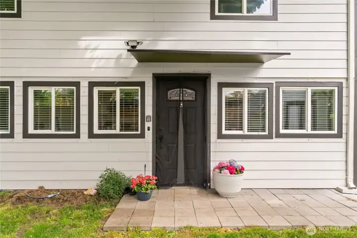 Unit C entrance