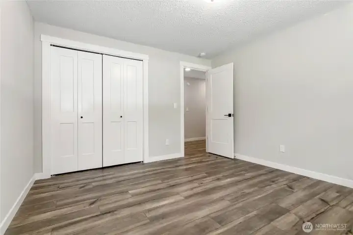 3rd bedroom also has custom closet kit