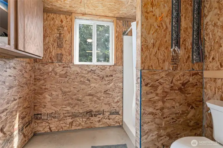 Bathroom in shop!