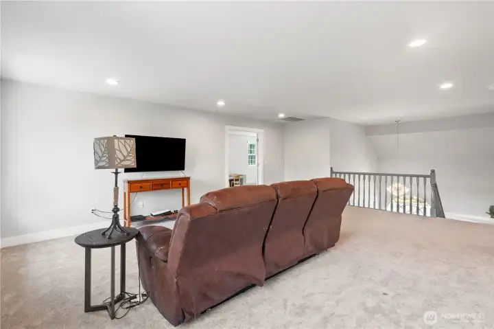 Upstairs family/rec room