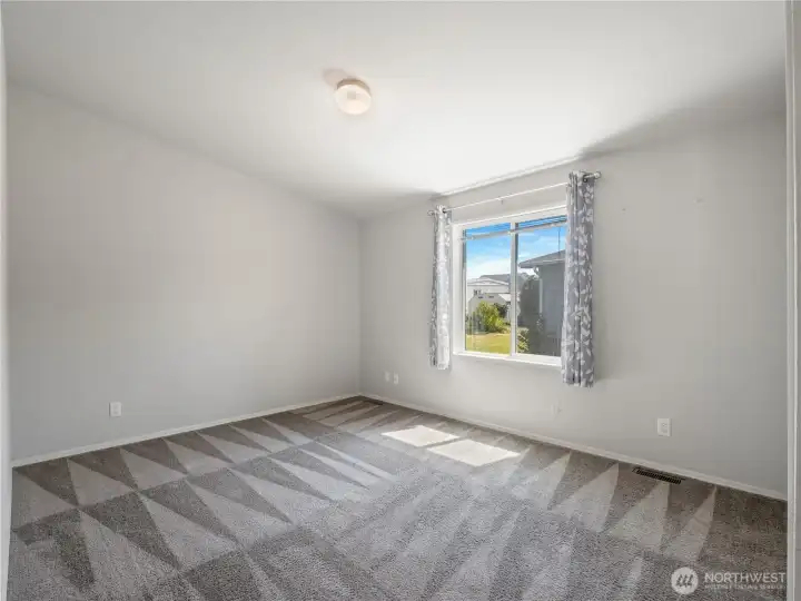 The second bedroom is also big.