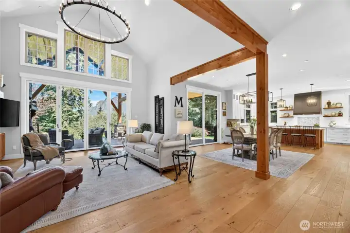 Open concept styling. Your living spaces on the main floor are a complete joy.