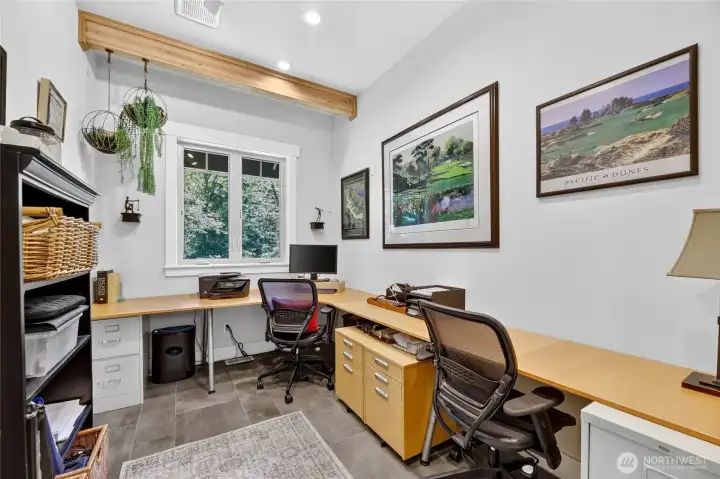 Main floor Office/Den.