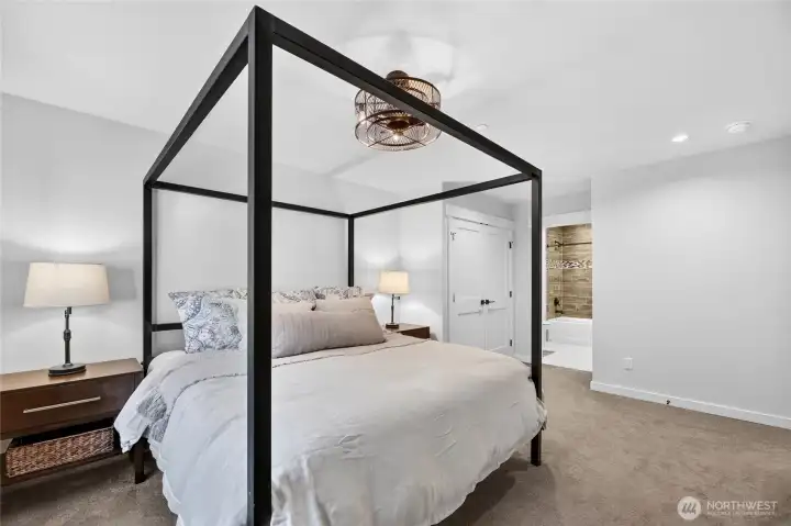Bedroom 4 also amply sized with en-suite Bath.