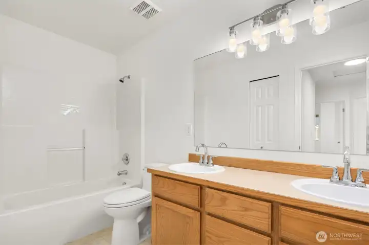 Hallway bath Hallway bath
