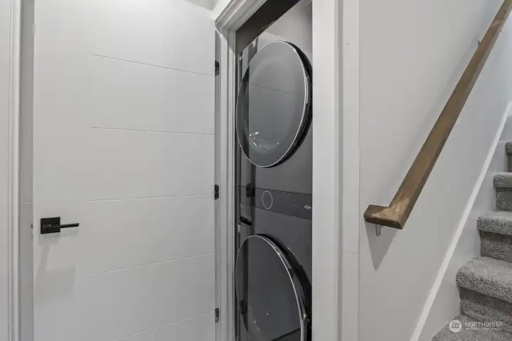 Washer and dryer included