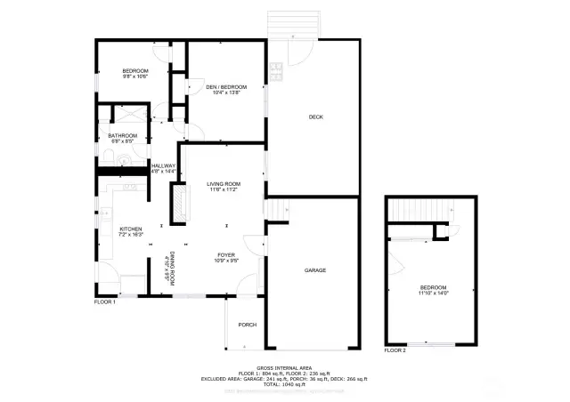 Total Home Floor Plan.