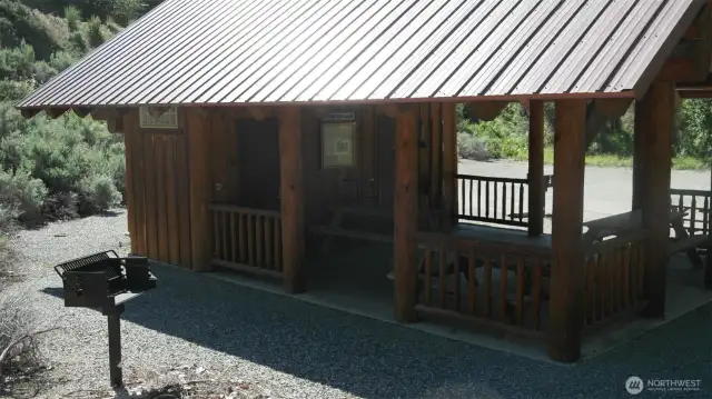 Cabana by the river