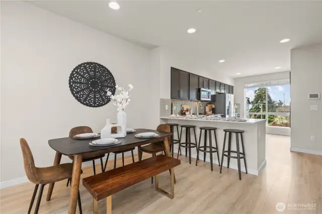 Spacious open-concept layout – perfect for entertaining in the living and dining areas.
