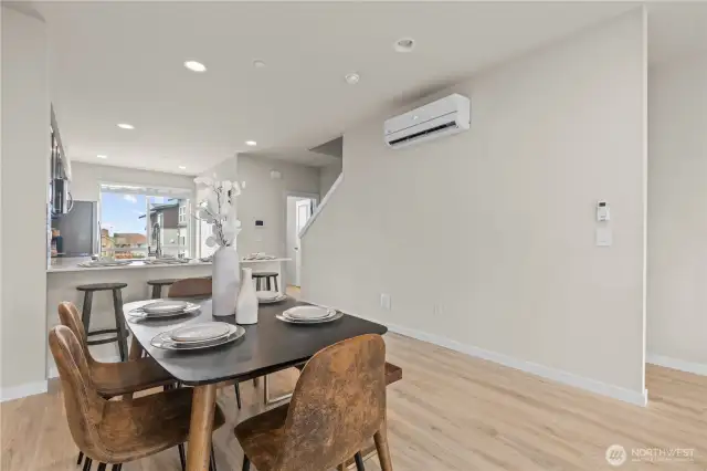 Spacious open-concept layout – perfect for entertaining in the living and dining areas.