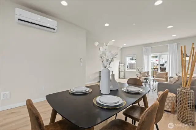 Spacious open-concept layout – perfect for entertaining in the living and dining areas.