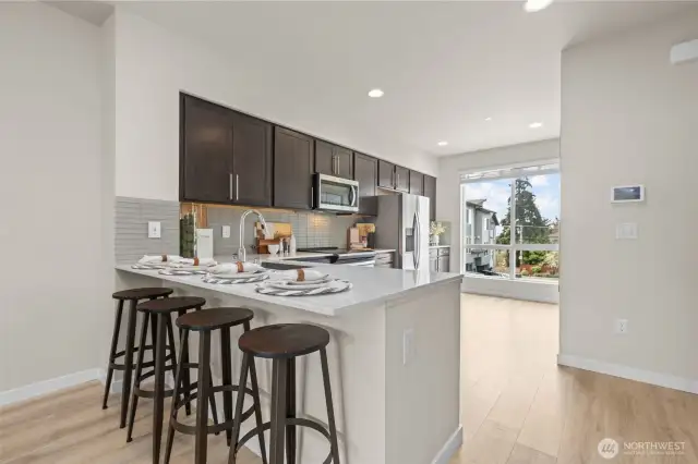Spacious open-concept layout – perfect for entertaining in the living and dining areas.