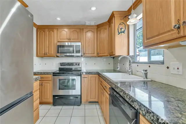 Main floor kitchen.