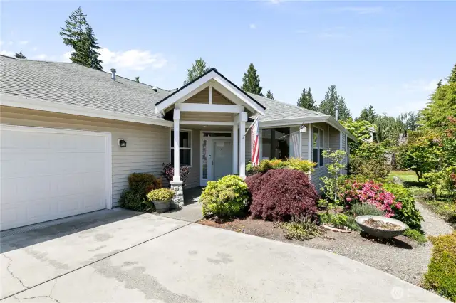 A rare find in Pierce County - a true "zero entry" or "patio style" home. No steps or stairs to enter or throughout home for seamless accessibility!