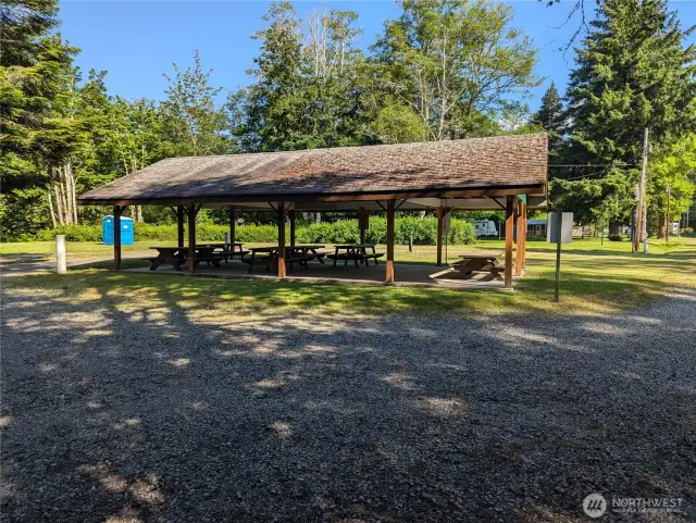Community River Park picnic shelter