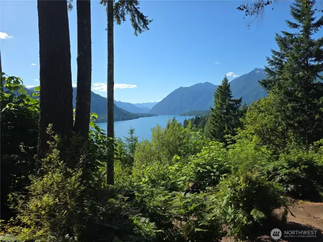 Lake Cushman 10 miles in length great for fishing or boating exploring the many coves and hidden inlets at the base of the Olympic Mountains for hiking on great trails