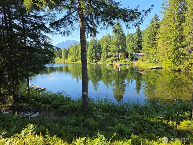Lake Standstill and there is also lower Lake Cushman loaded with trout