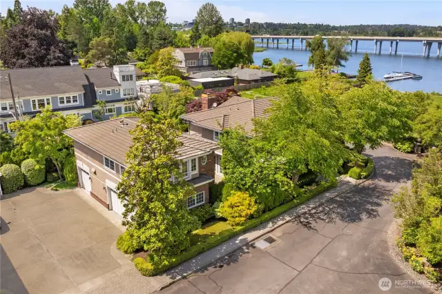 Unbeatable location with a deeded boat slip.