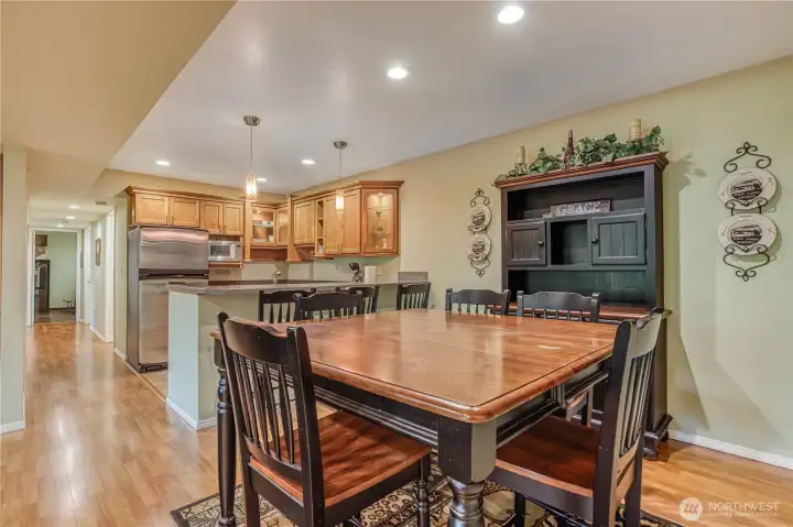 Second kitchen dinning area