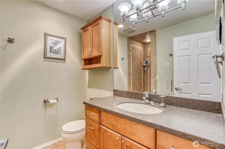 Lower bathroom