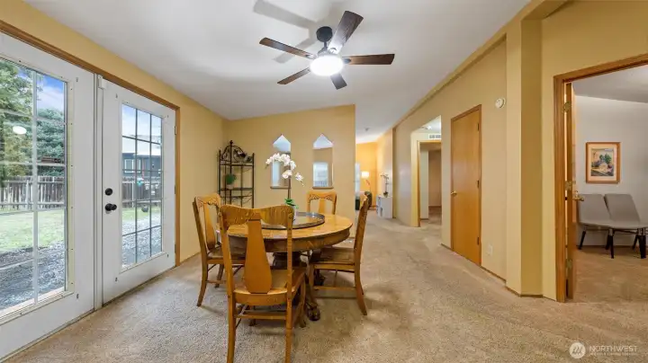 designated dining room