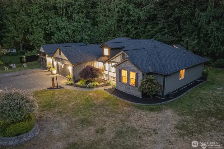Side View of Home