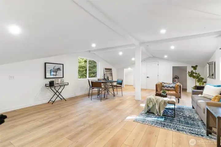 Bonus room above barn