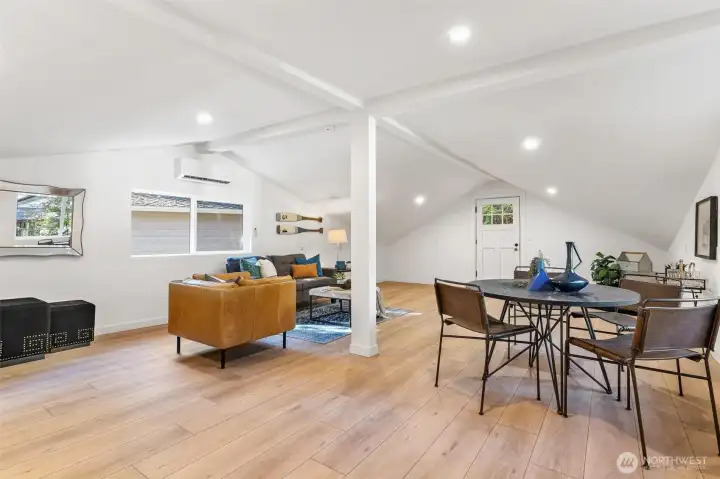 Bonus room above barn