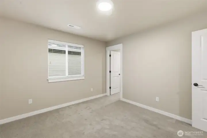 Bedroom 3 with walk in closet