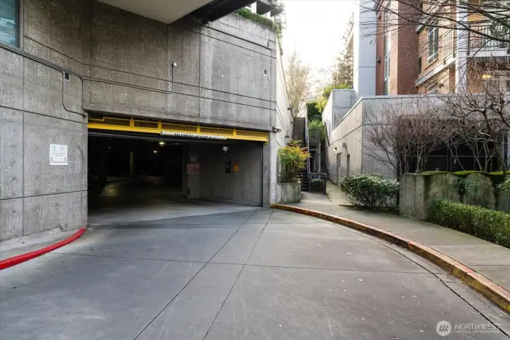 Parking Entrance