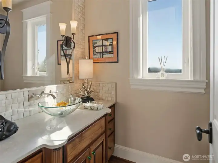 Powder bath on the main