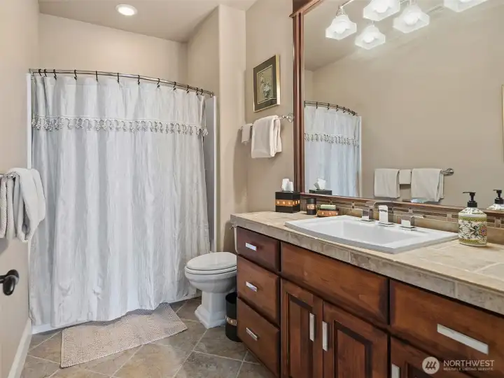 Attached bathroom