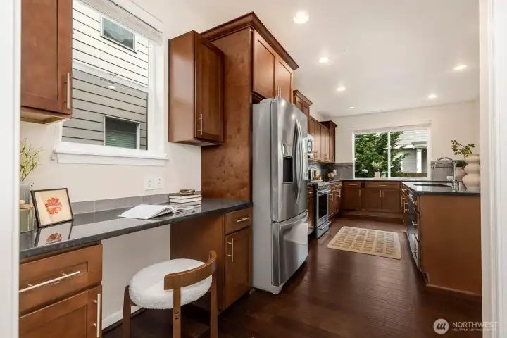 Cozy desk space or work station