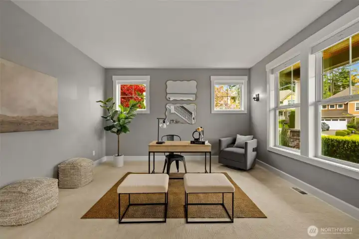 Spacious Office/Den