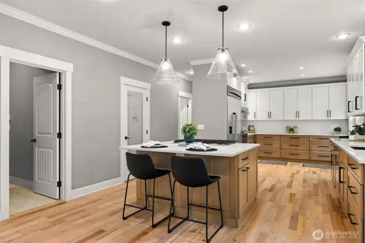 Beautiful Updated Kitchen with Island