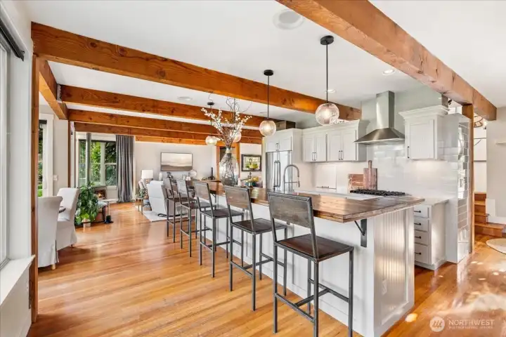 Elegant updated lighting fixtures throughout.