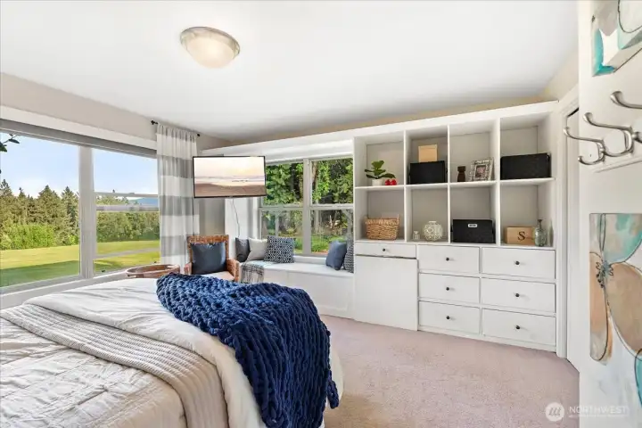 Built-in features create warmth and character.