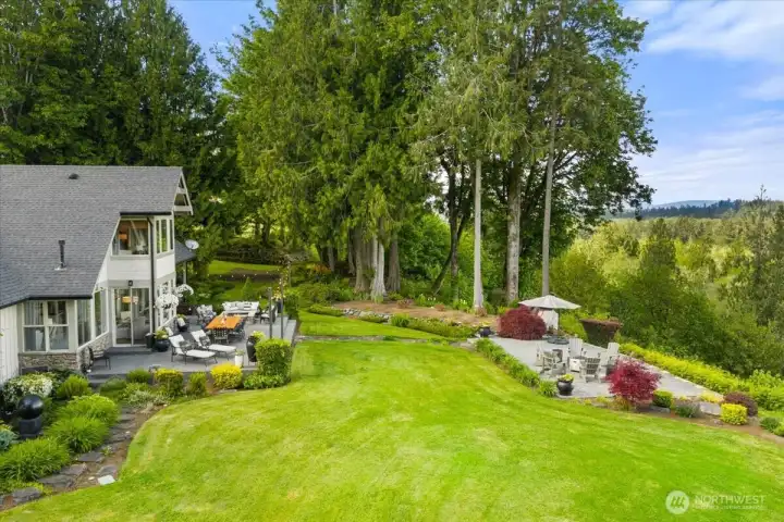 Peaceful estate setting with breathtaking scenery.