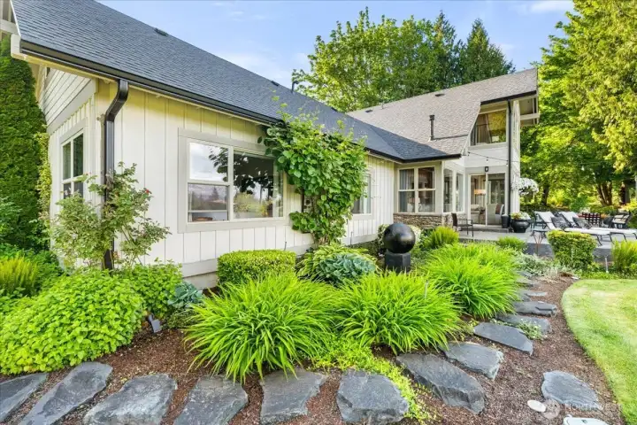 Private setting with breathtaking natural beauty.