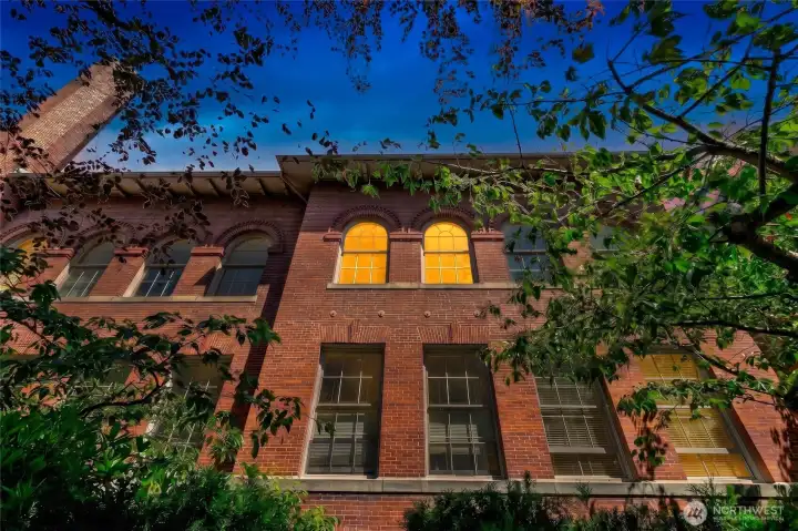 Originally designed by noted Seattle Schools architect James Stephen, the preserved schoolhouse stands among Seattle's most successful examples of historic preservation and adaptive reuse.